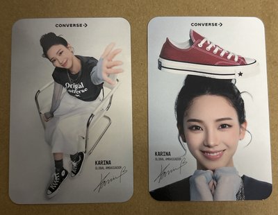 （瑕）Converse  代言卡 
