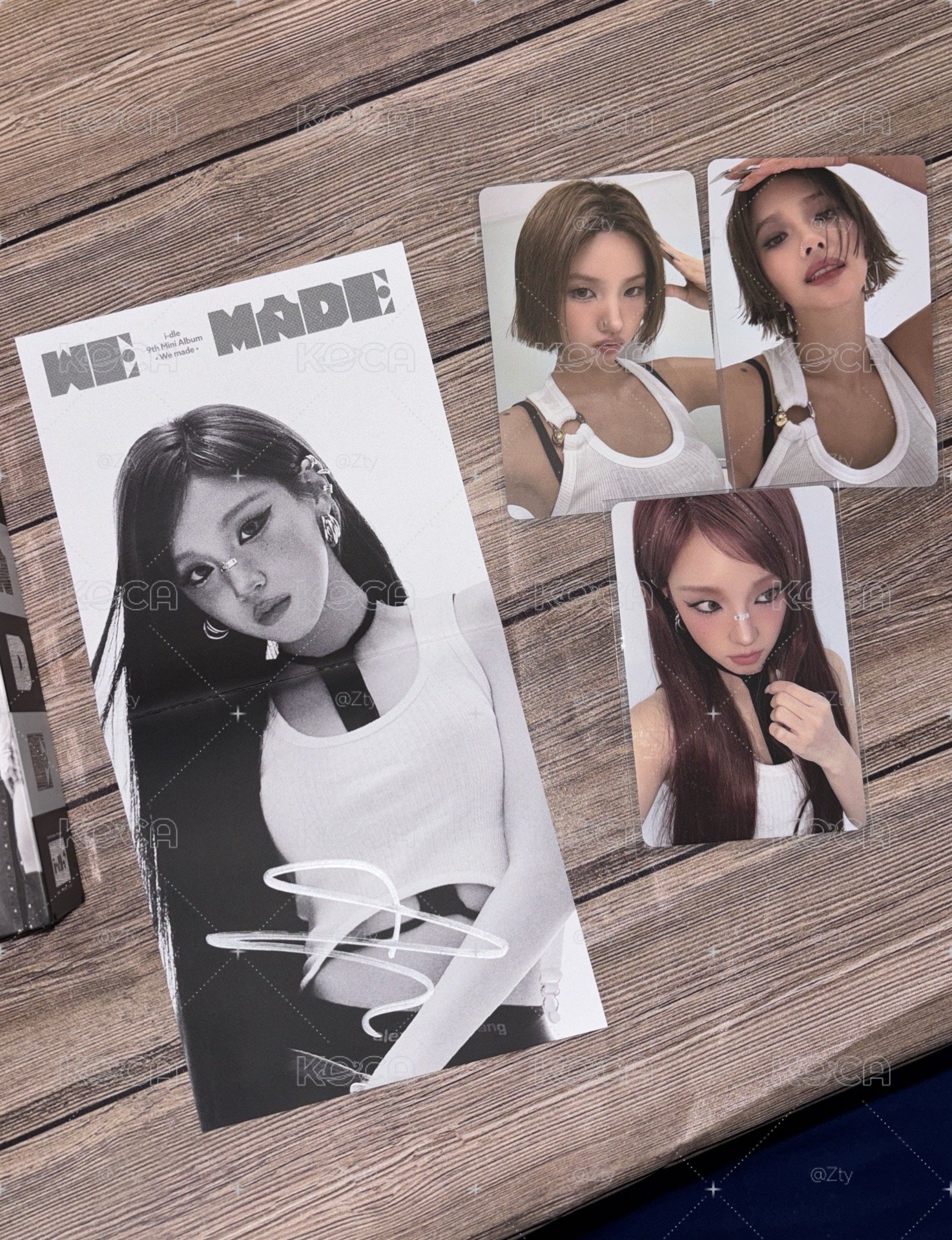［現貨］i-dle 美網親簽 琦