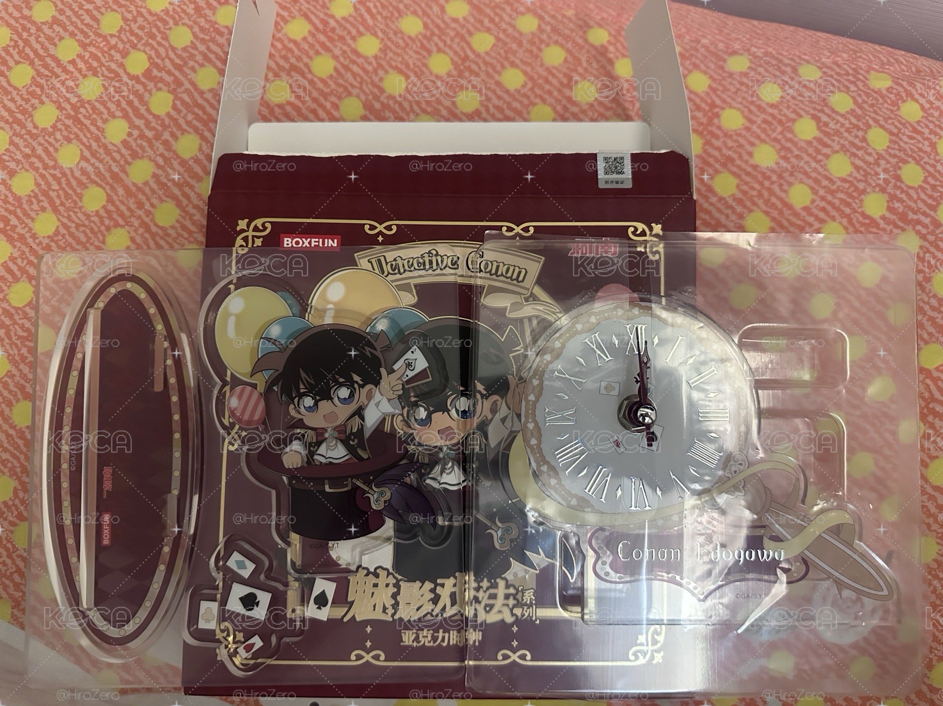 柯南 壓克力時鐘