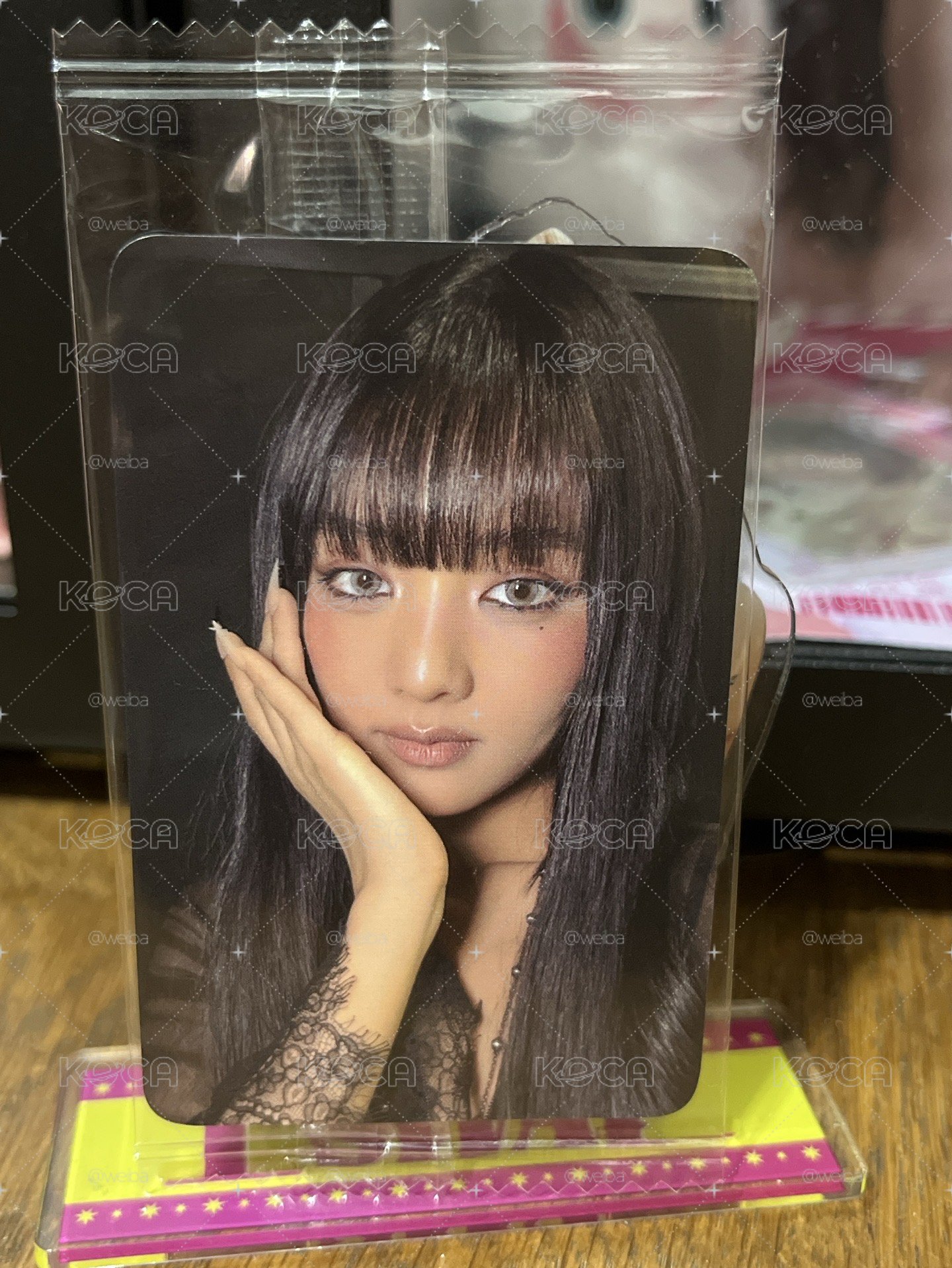 We made k4  特典卡 B 捧臉妮