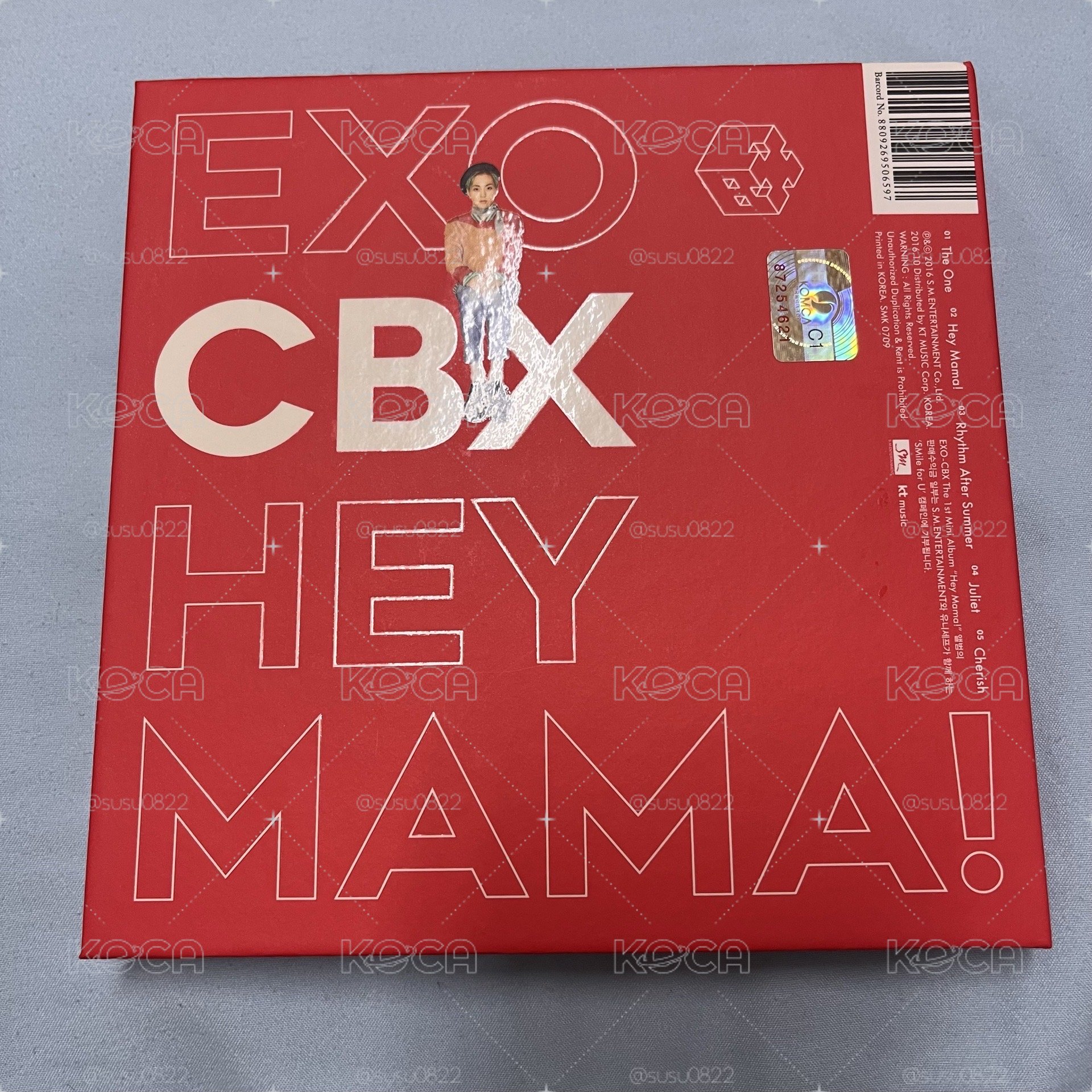 CBX hey mama XIUMIN 單封