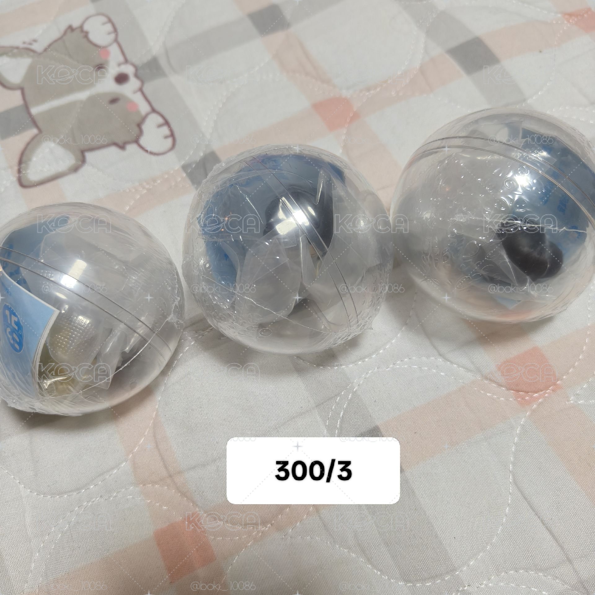 降谷+由衣+高明圓滾滾公仔