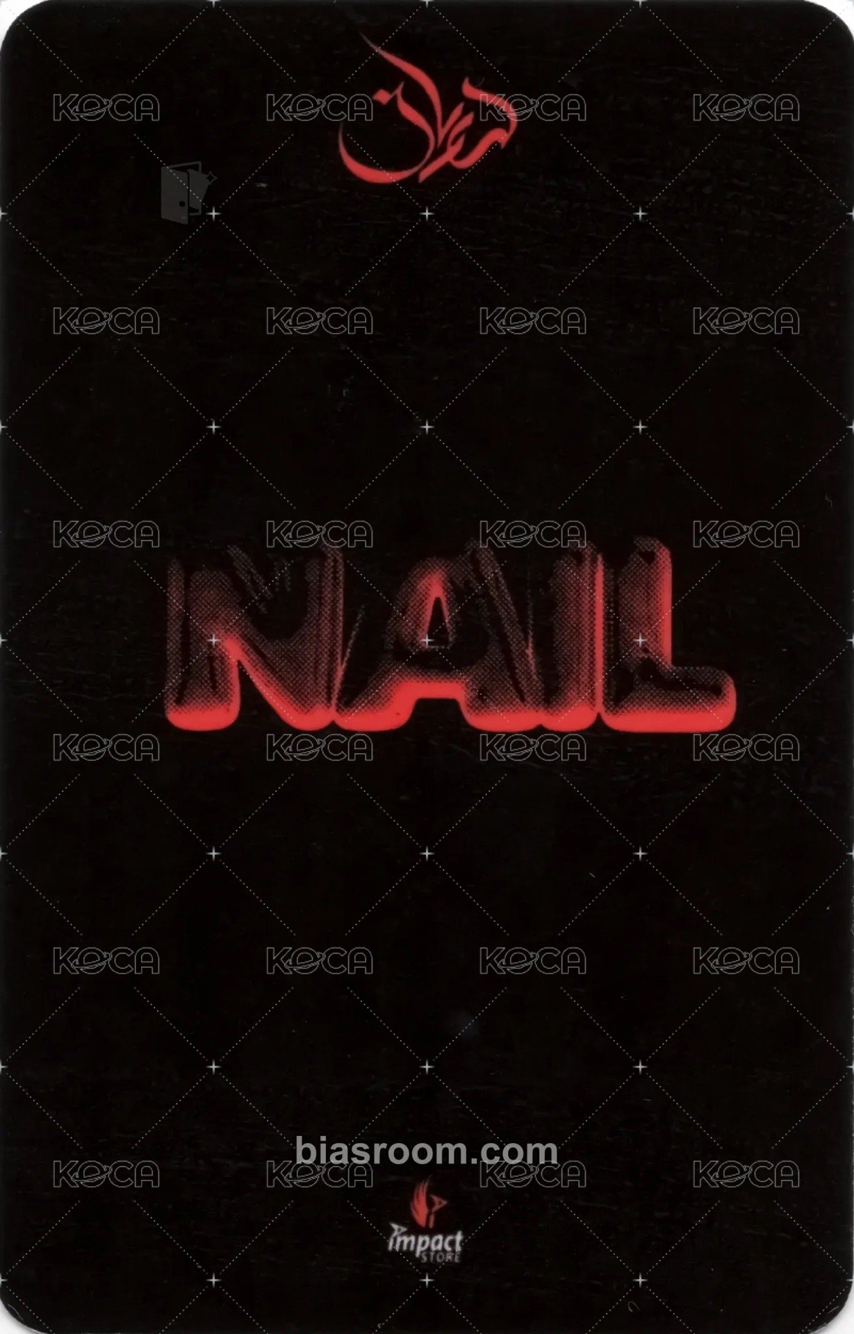 NAIL   impact store 線下 簽售卡 馬德里ver. 260502 背面