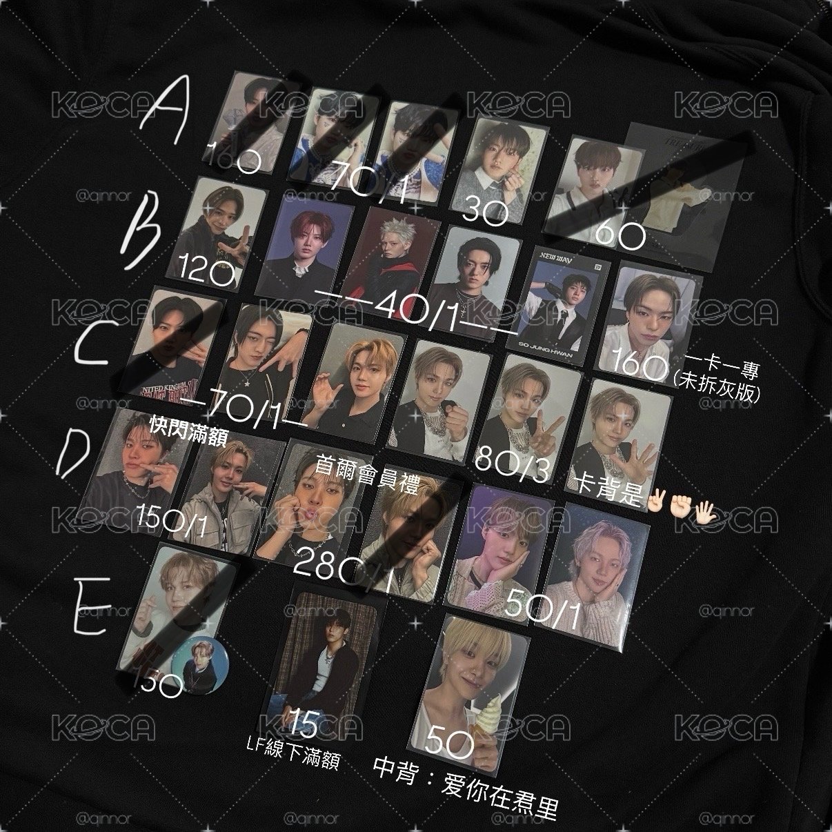 ★₊⁺盒盒小卡類๑!!