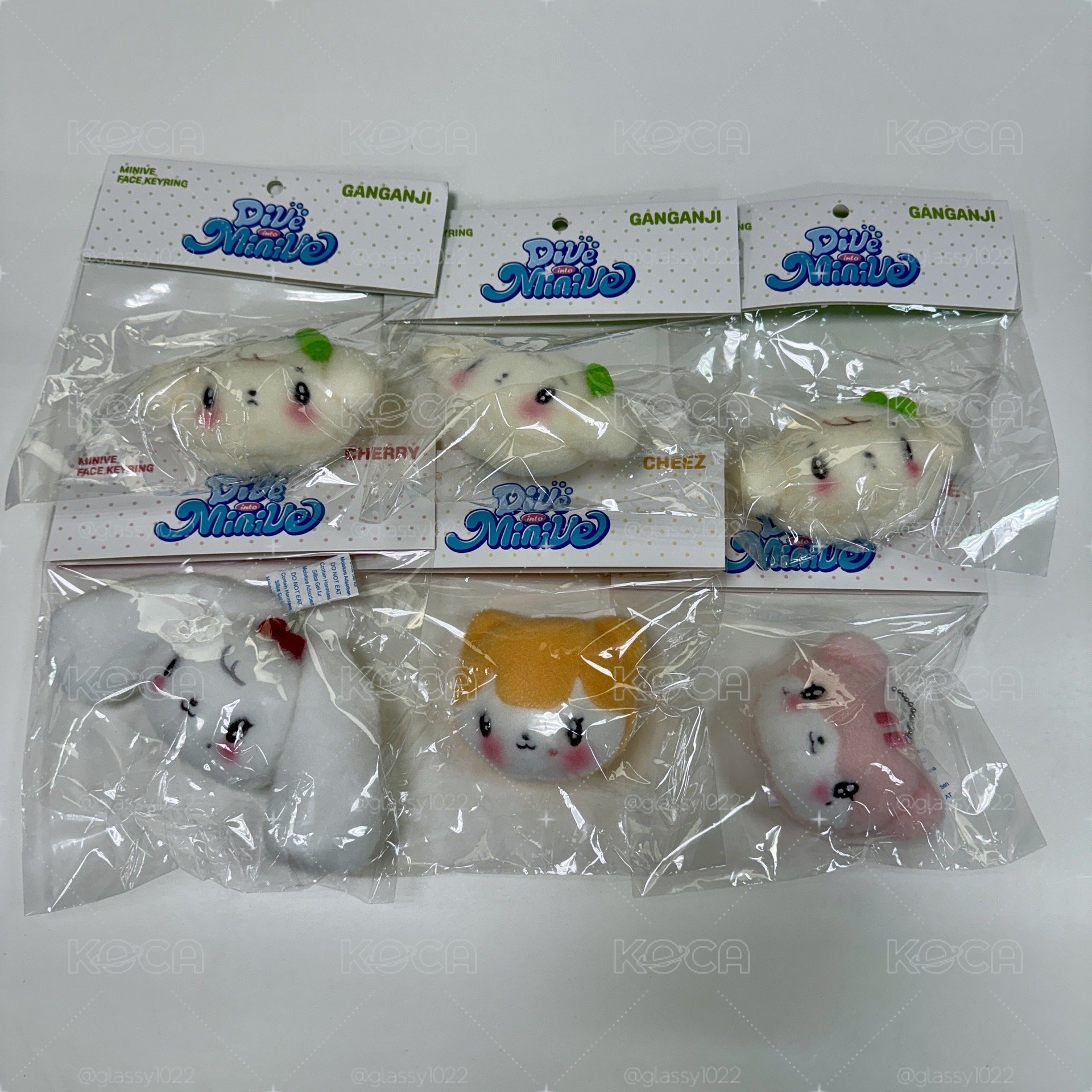 MINIVE 大頭吊飾娃