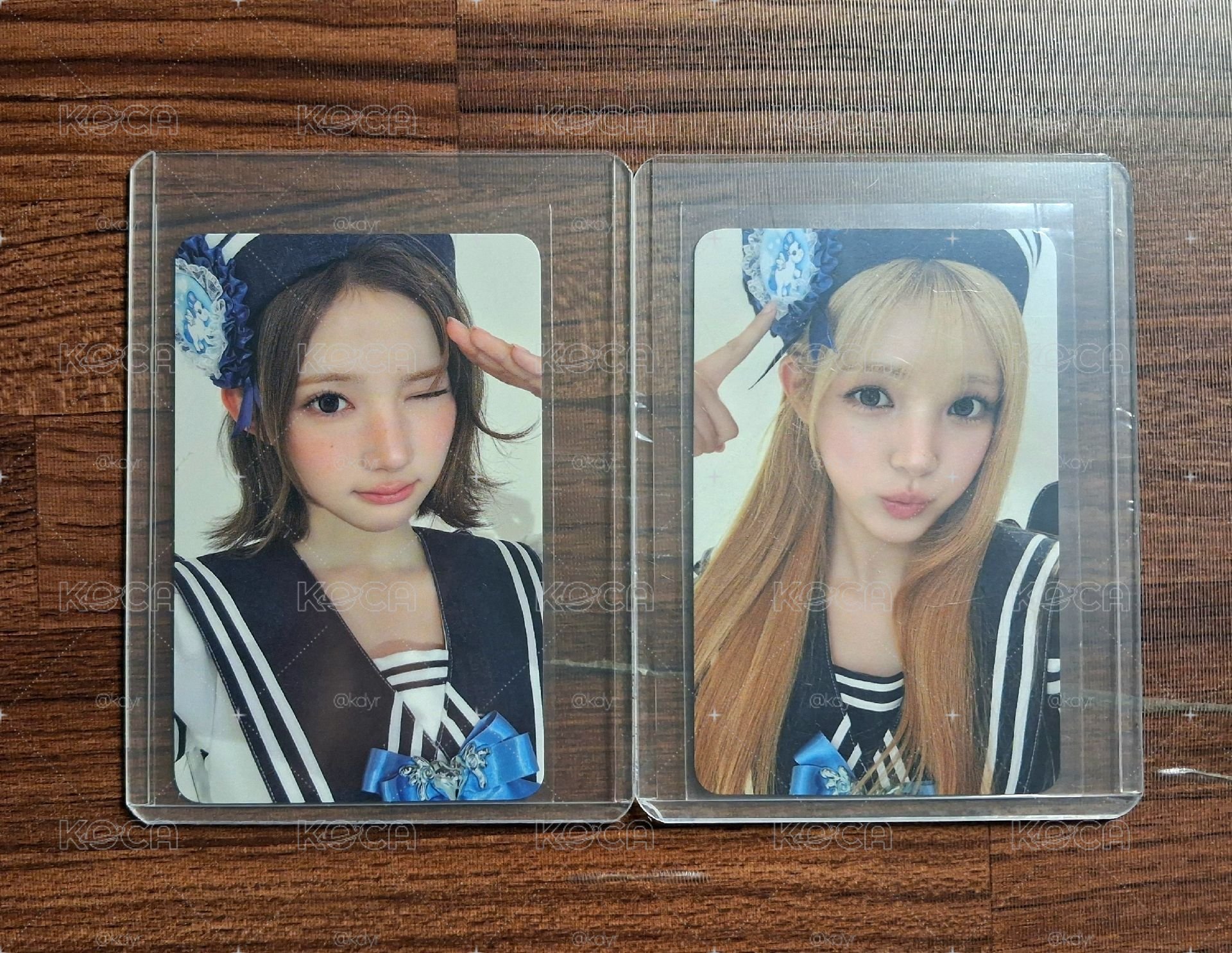 jiwoo + yuha  滿額卡