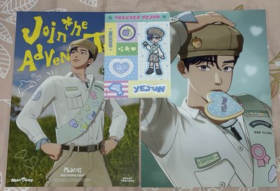 藝line26年曆海報+貼紙