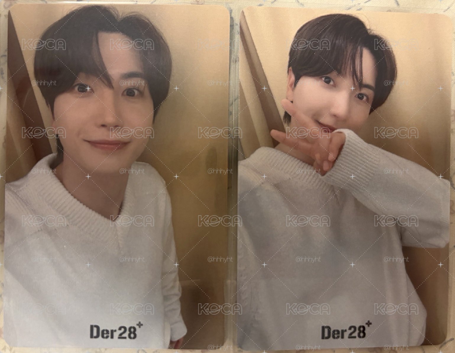 Der 28 利特代言卡小卡 2張合售