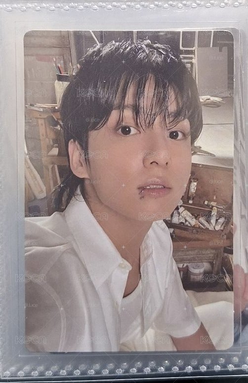 BTS Jungkook GOLDEN Solo專輯 小卡