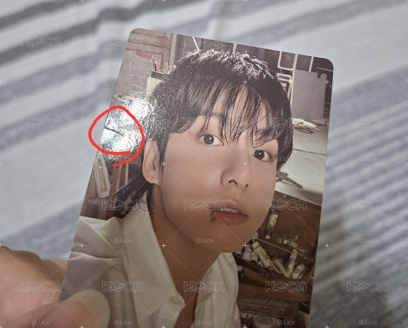 BTS Jungkook GOLDEN Solo專輯 小卡