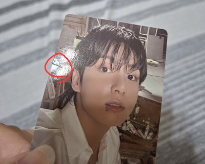BTS Jungkook GOLDEN Solo專輯 小卡
