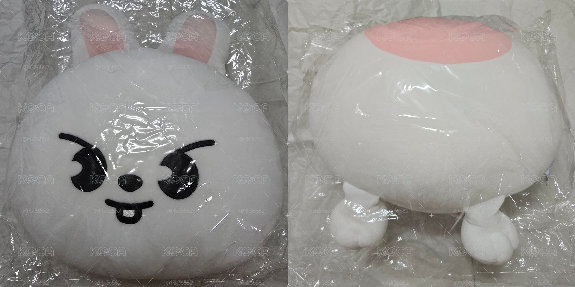 旻原皮抱枕+旻屁屁抱枕