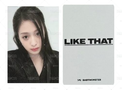 鄭雅賢 LIKE THAT  4.0 打歌卡