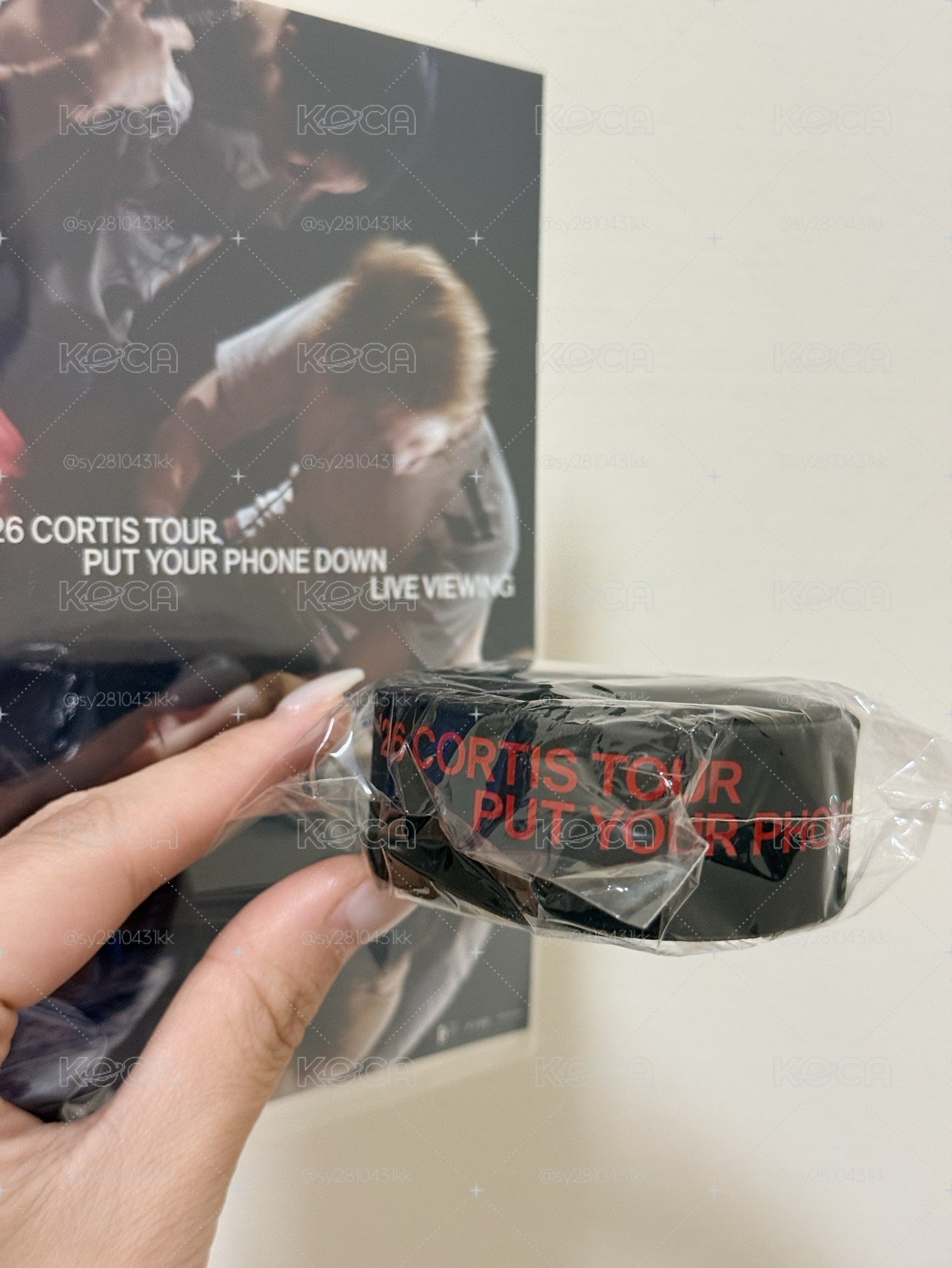 Cortis 直播手環  電影院 live viewing 