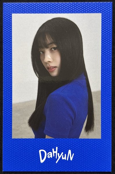 電子專藍版 Sana 多賢 娜璉 - 正規四 Polaroid ver. 專輯卡 This ver.