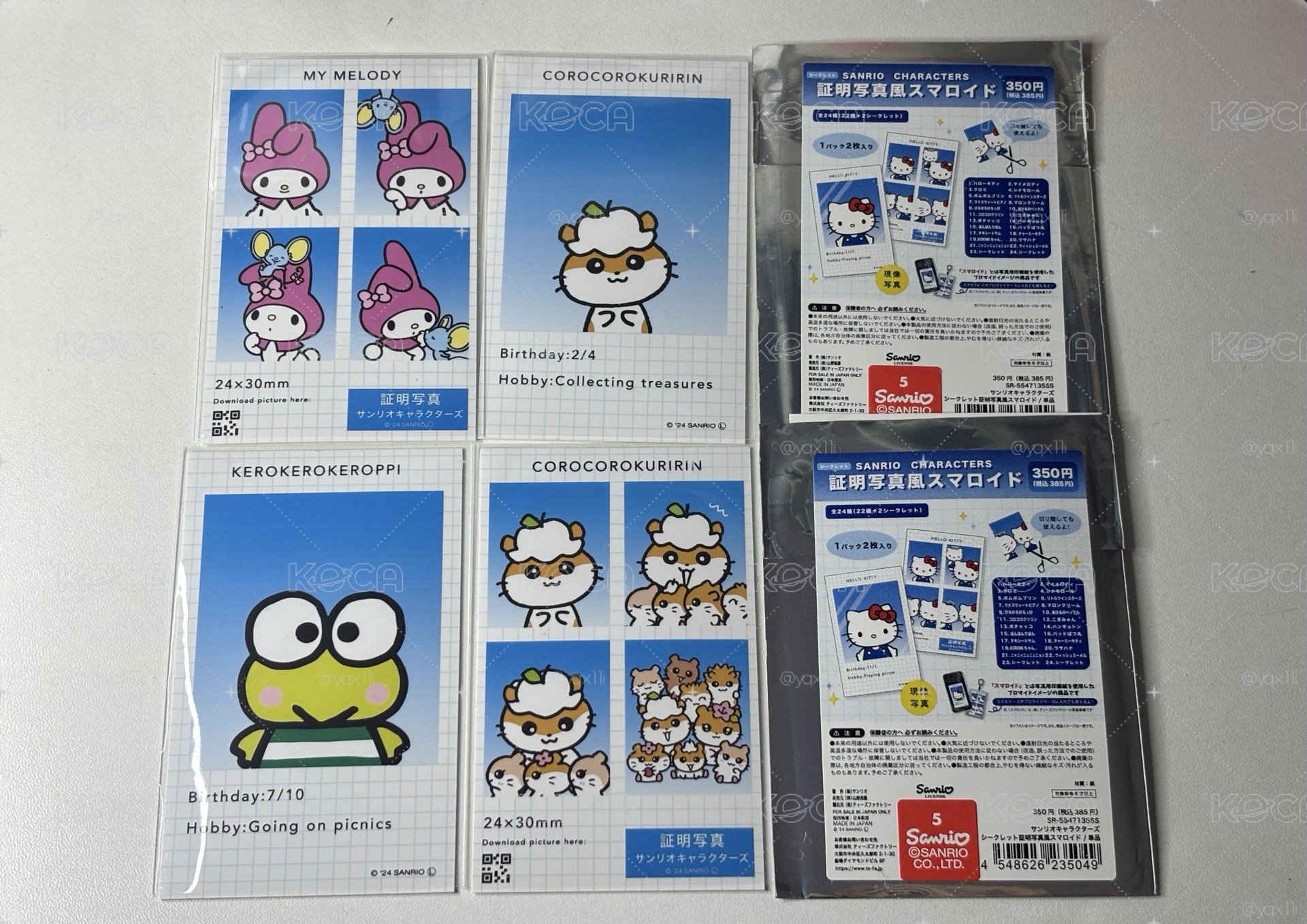 三麗鷗 證件照