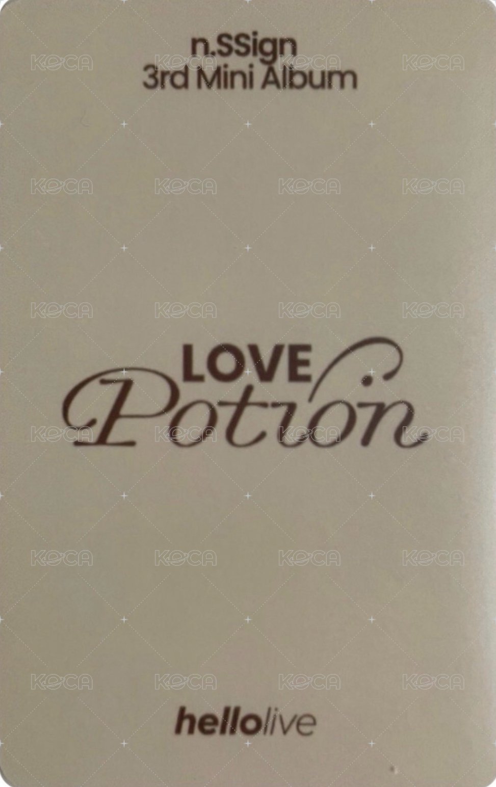 Love Potion hl 線下1.0 簽售卡 釣魚燒好吃ver. 背面