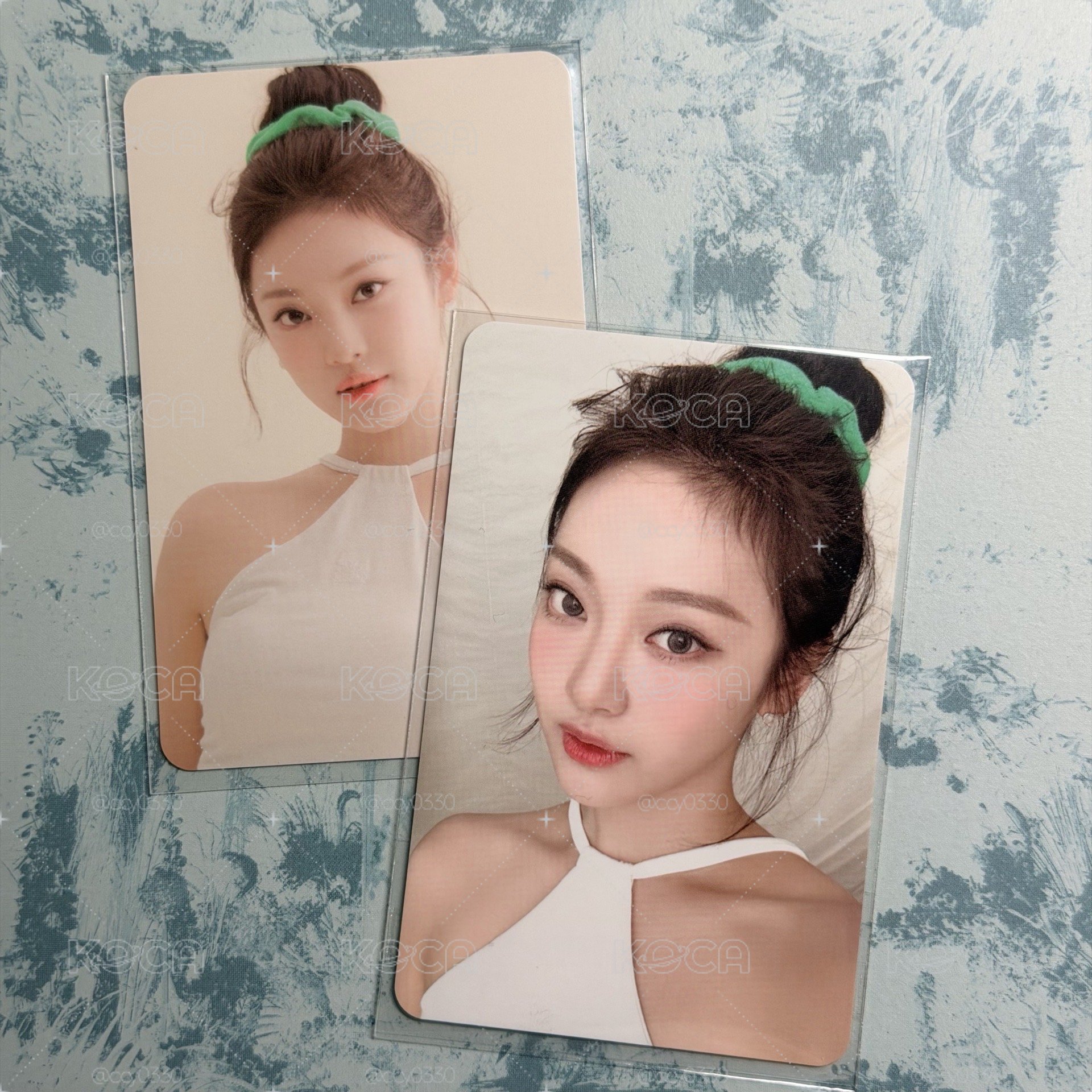 寧藝卓ningning 年曆卡 兩張一起
