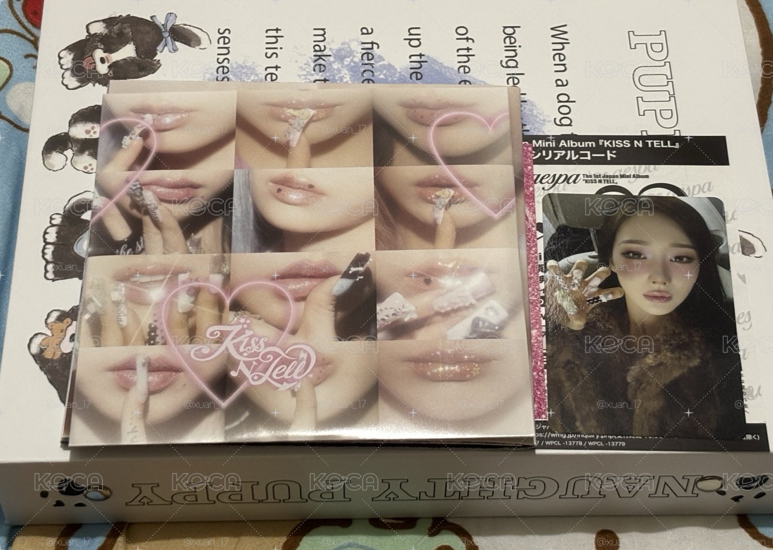 KISS N TELL Poster Ver 專輯 （團封