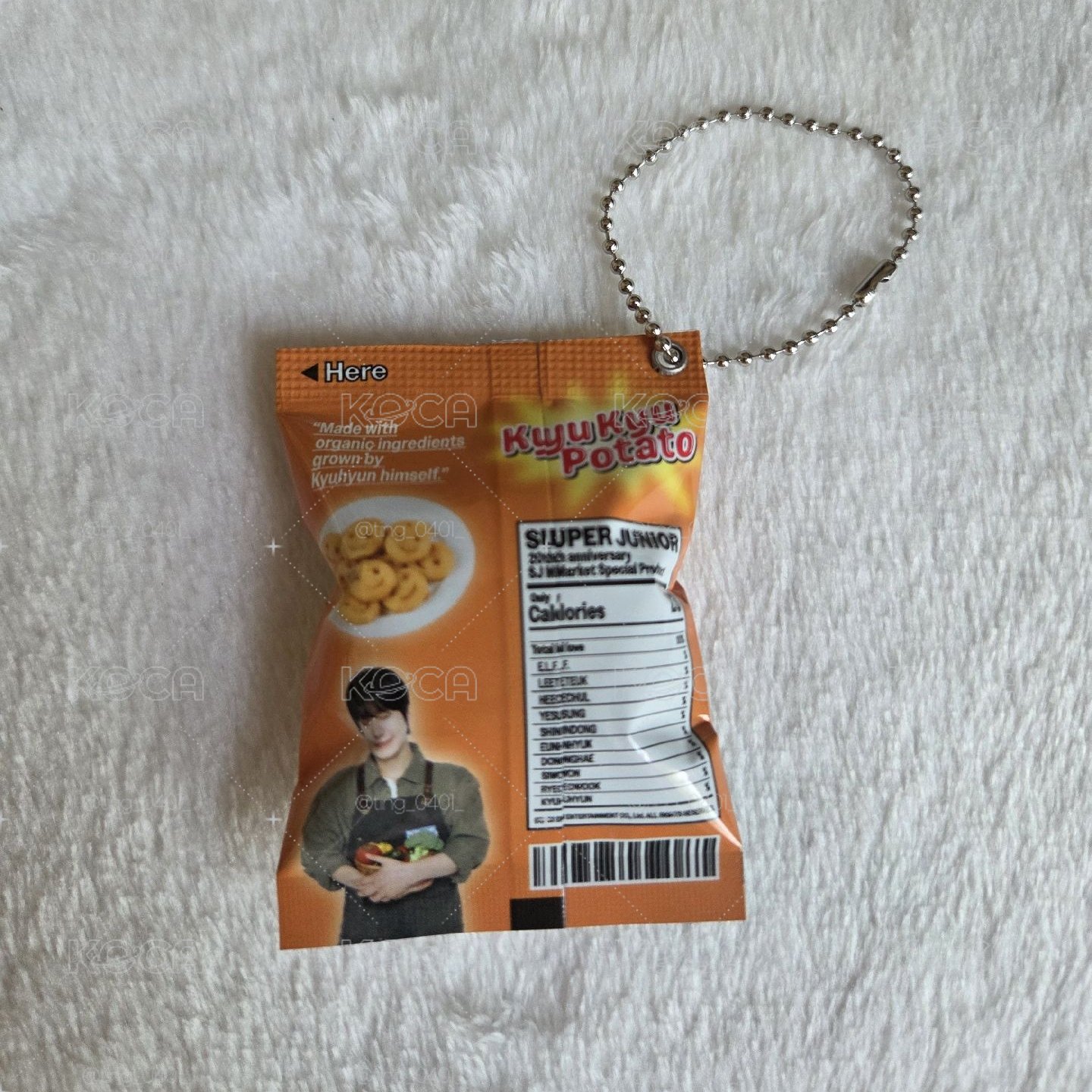 零食吊飾 圭賢