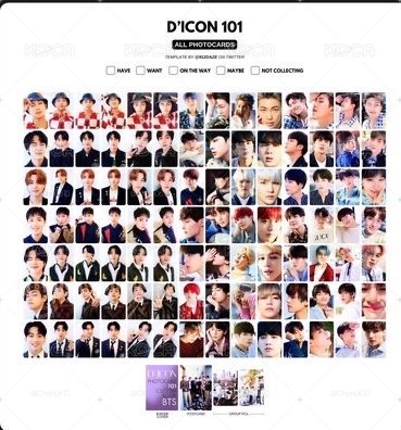 BTSXDICON JIN小卡