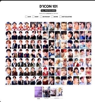 BTSXDICON JIN小卡