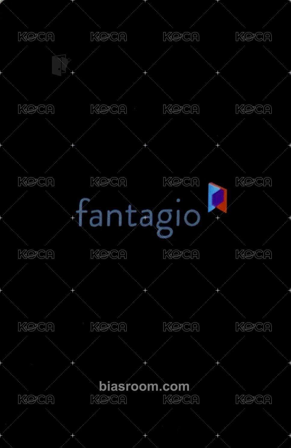 Fantagio快閃店 隨機卡  背面