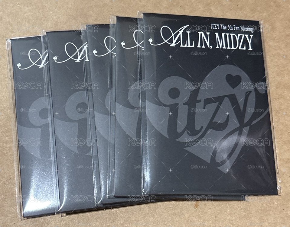 現貨 ITZY FM 未拆隨機卡包