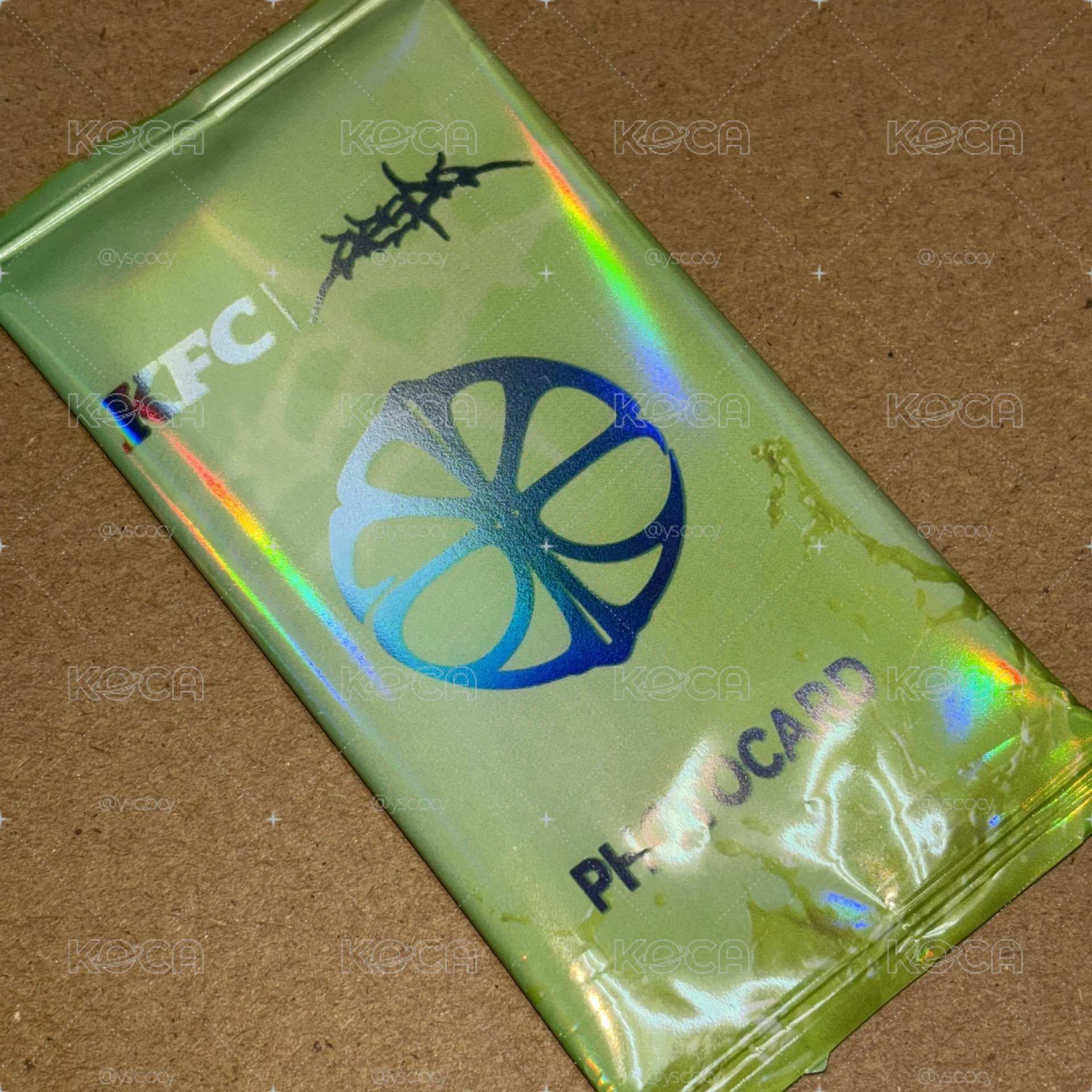 aespa KFC 肯德基代言卡 一套