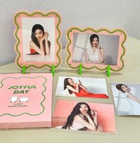 好好生醫 相框 JOYFUL DAY花邊3x5相框&JOY相片收藏組