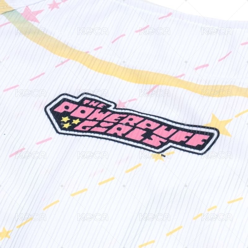飛天小女警球衣-白