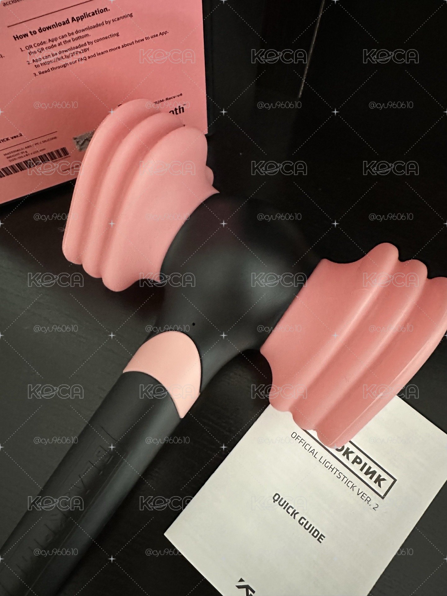 BLACKPINK 二代 手燈 全新 Jisoo小卡