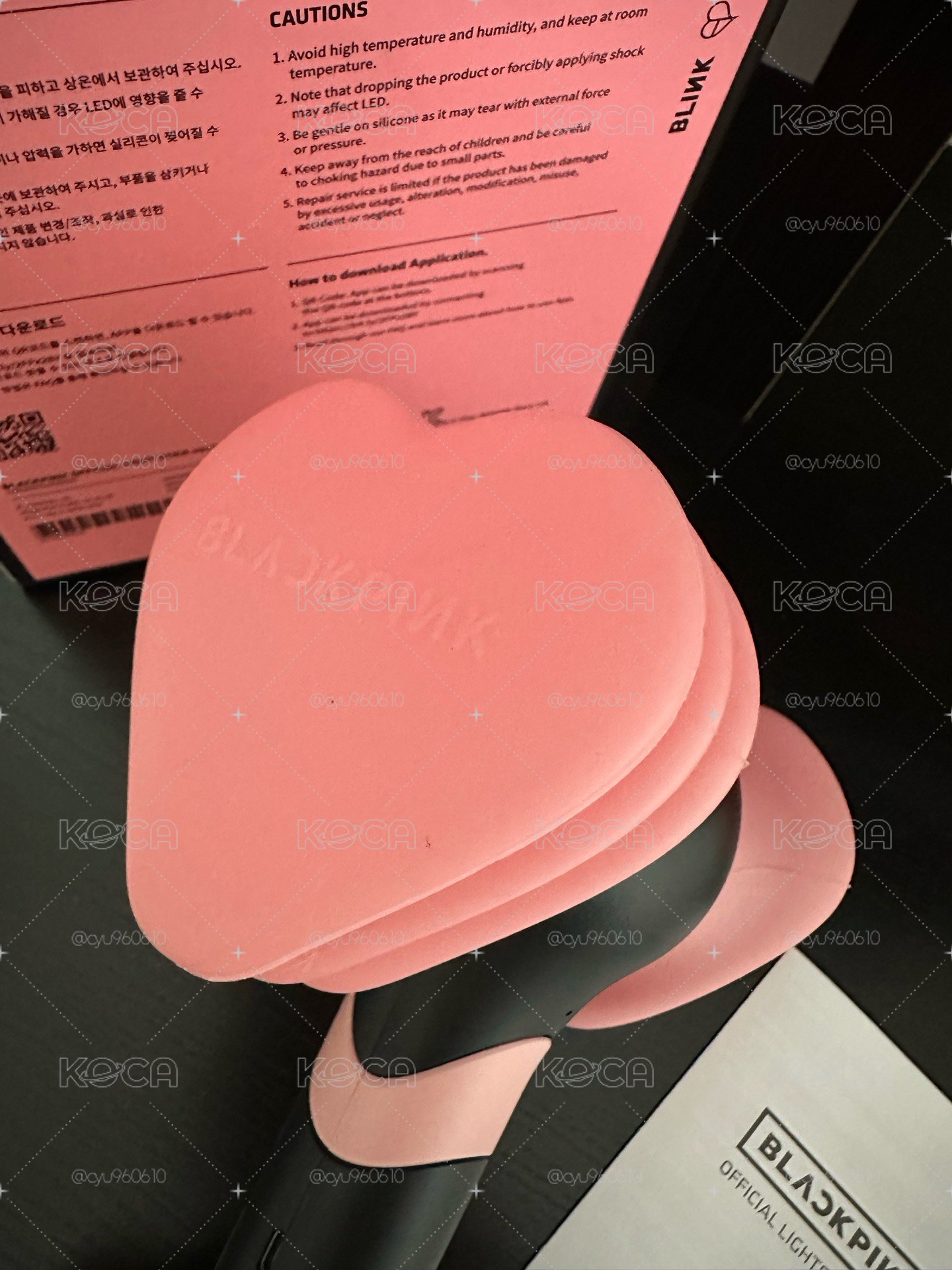 BLACKPINK 二代 手燈 全新 Jisoo小卡