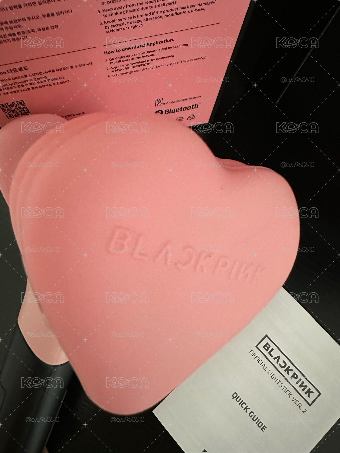 BLACKPINK 二代 手燈 全新 Jisoo小卡