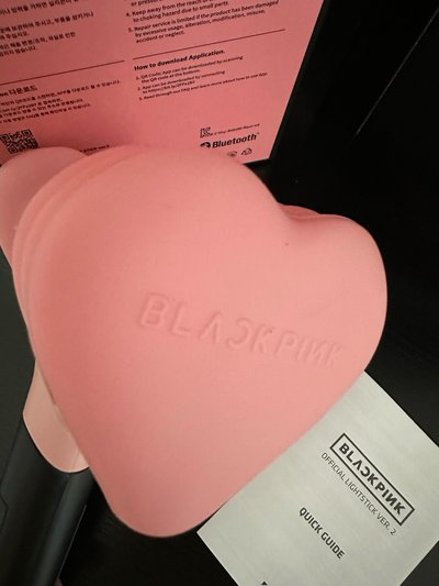 BLACKPINK 二代 手燈 全新 Jisoo小卡