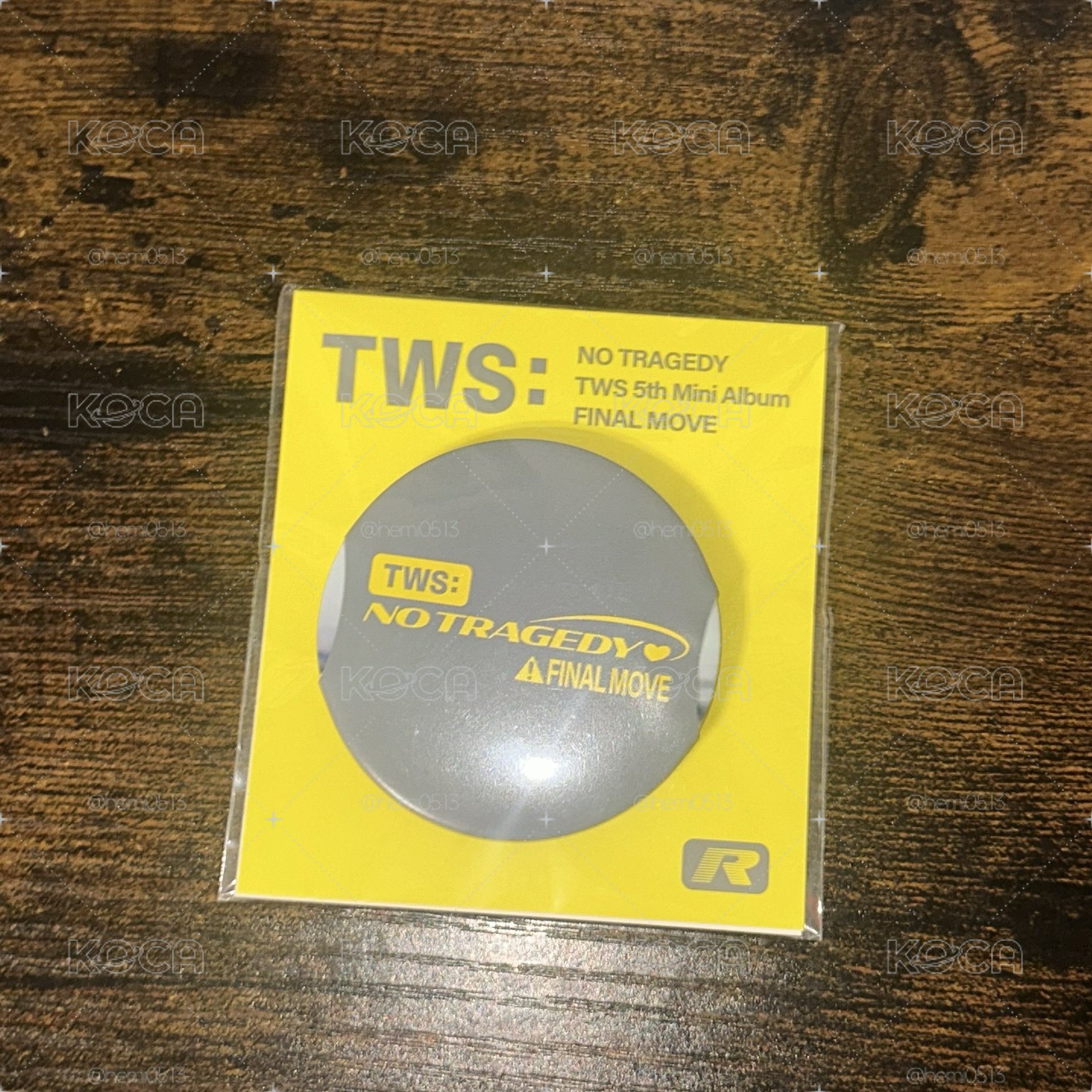 現貨在台｜TWS 快閃店 英宰徽章