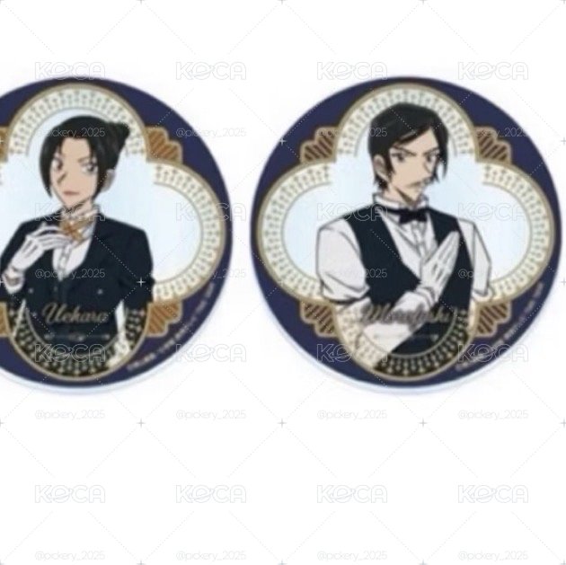 執事咖啡廳Cafe 杯墊 長野三人組 共三枚