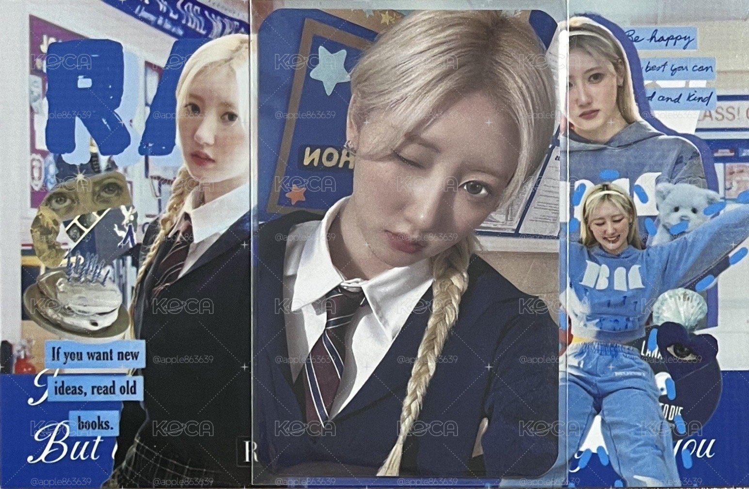 DRIP 上海深圳快閃校服滿額卡藍