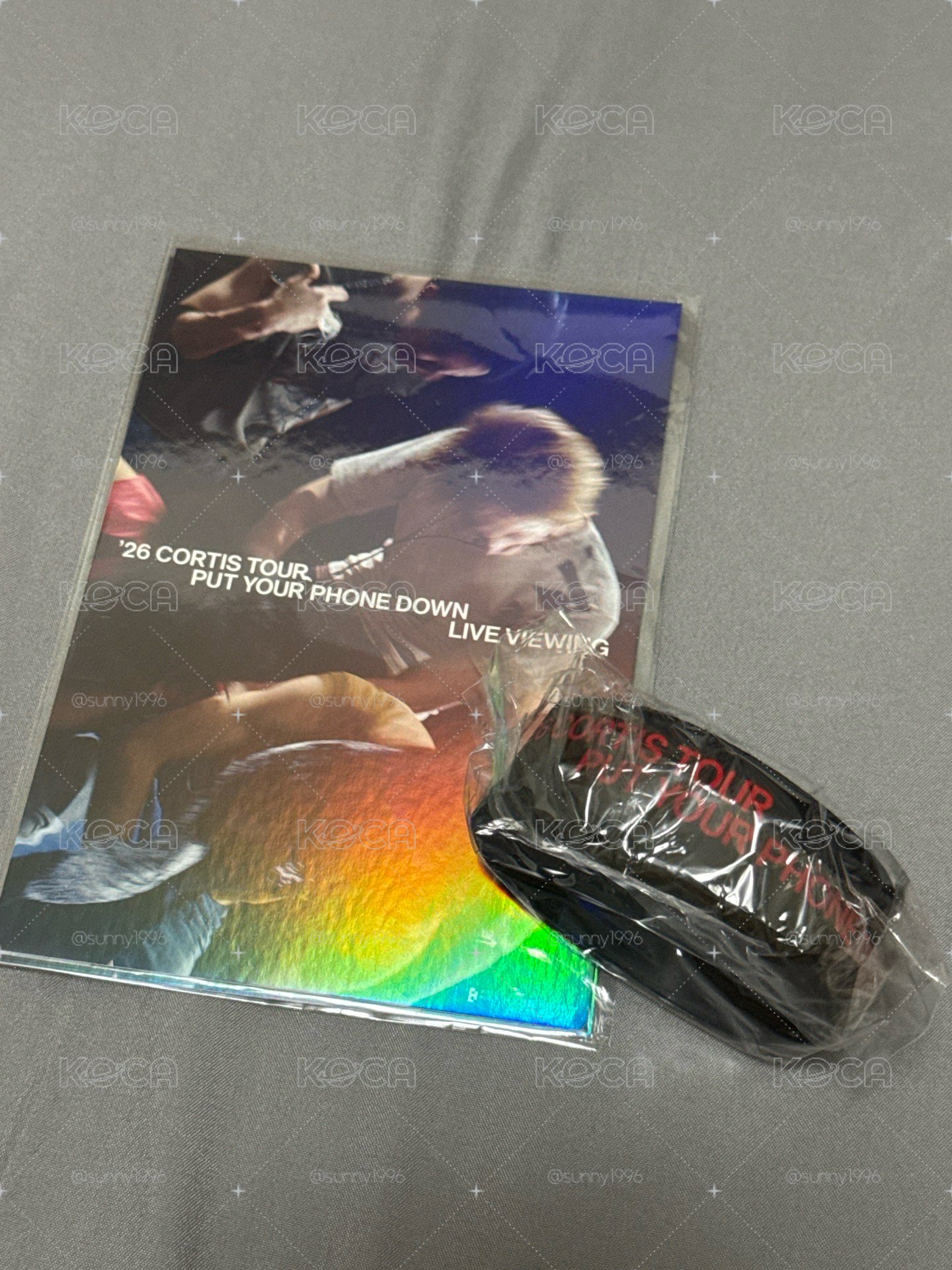 Cortis PYPD 26’影城特典 明信片+手環