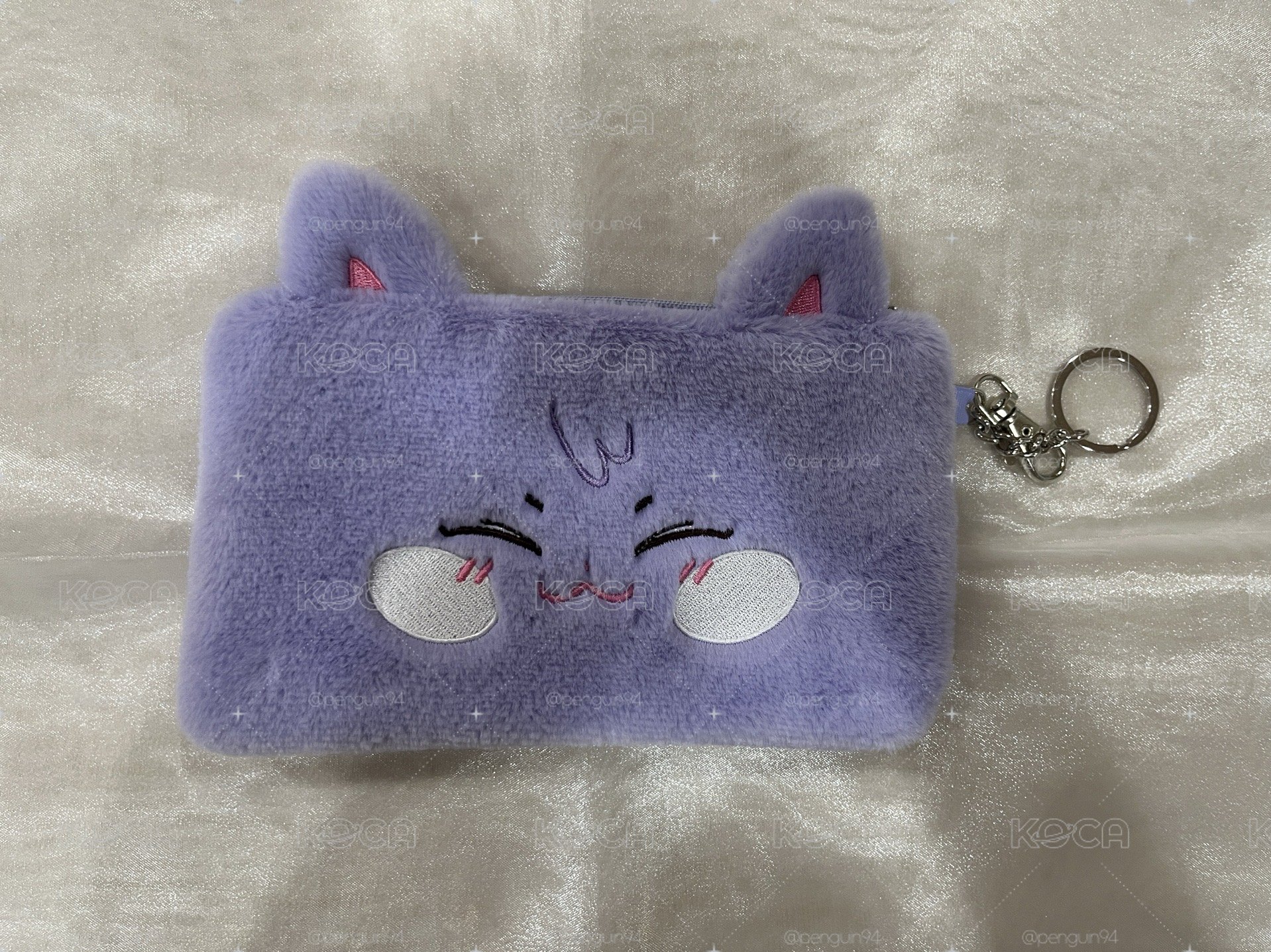 ANITEEZ IN TREASURE 拉鍊收納袋 FABRIC POUCH 傘德筆袋