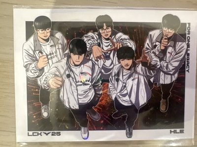 25 LCK 夏決隊伍卡 