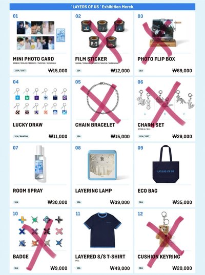 TXT LAYER OF US 展覽周邊