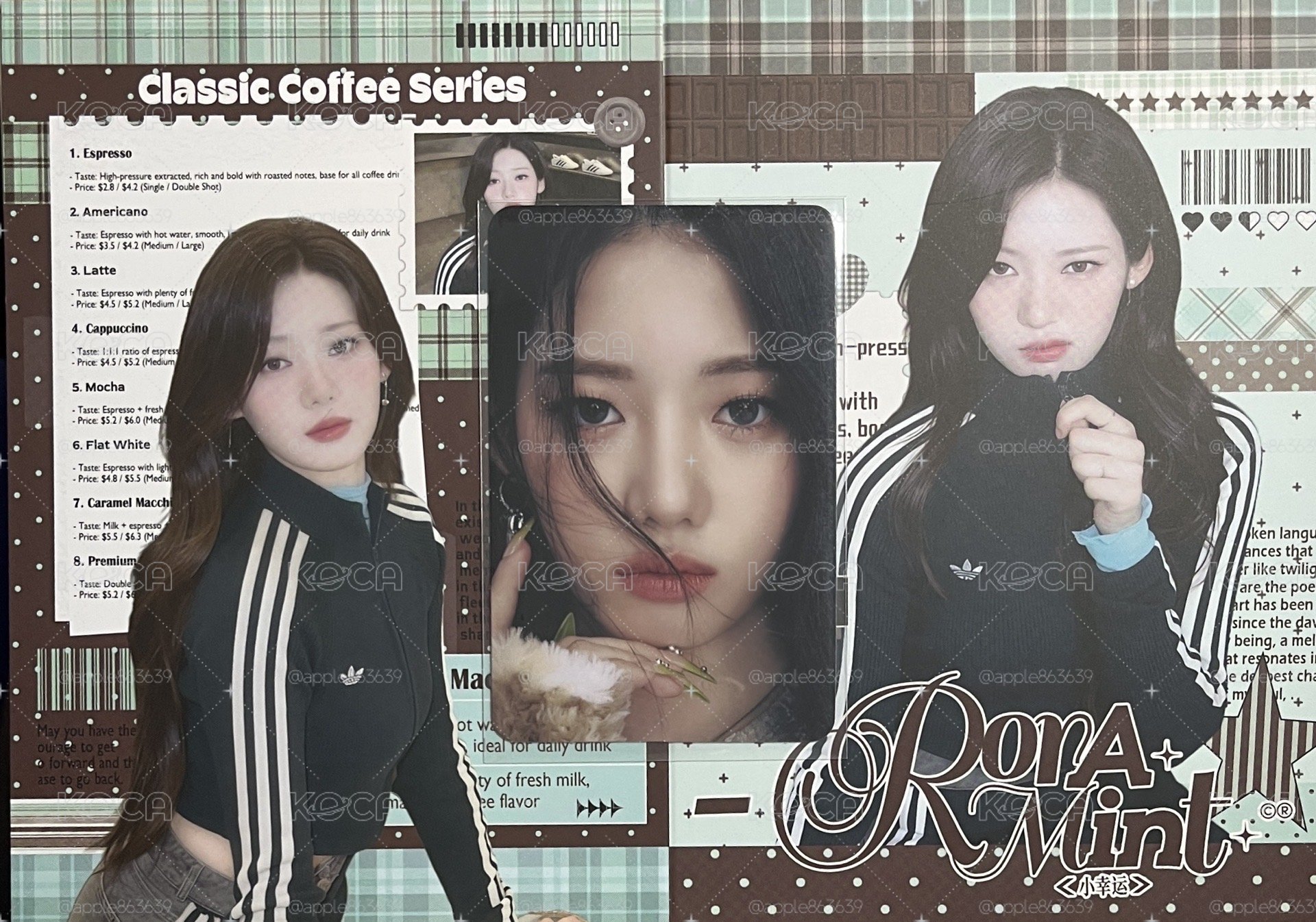 BABYMONS7ER k4特典卡大臉茶