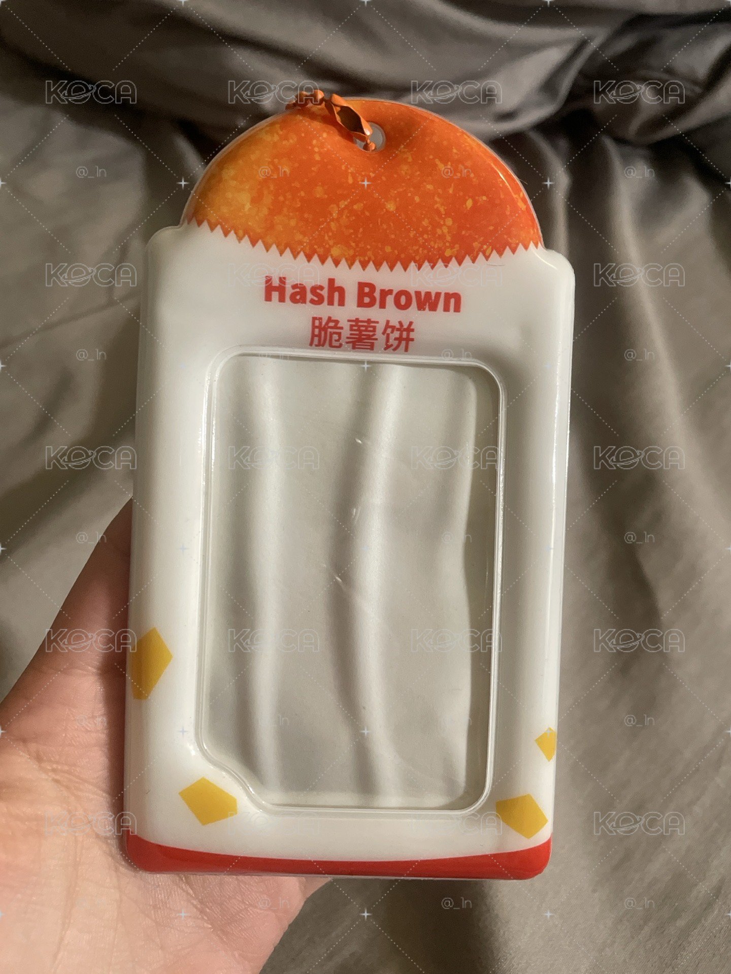 含脆薯餅卡套>-<