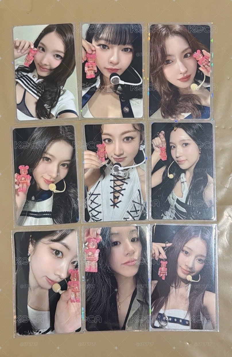 TWICE 暴力熊代言卡一套（無吊飾） 
