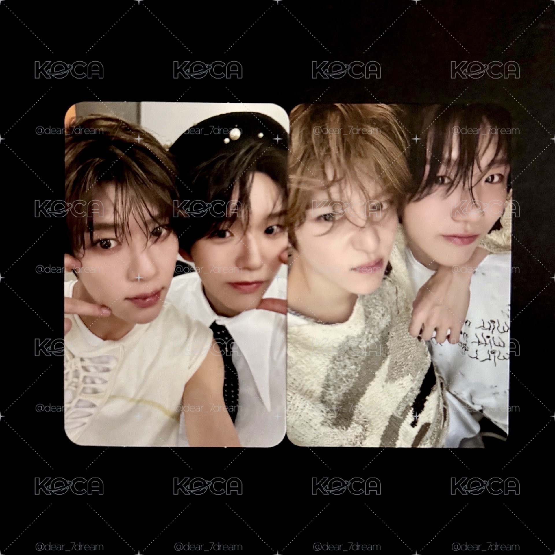 NCT WISH Steady wishful 雙人卡 小植