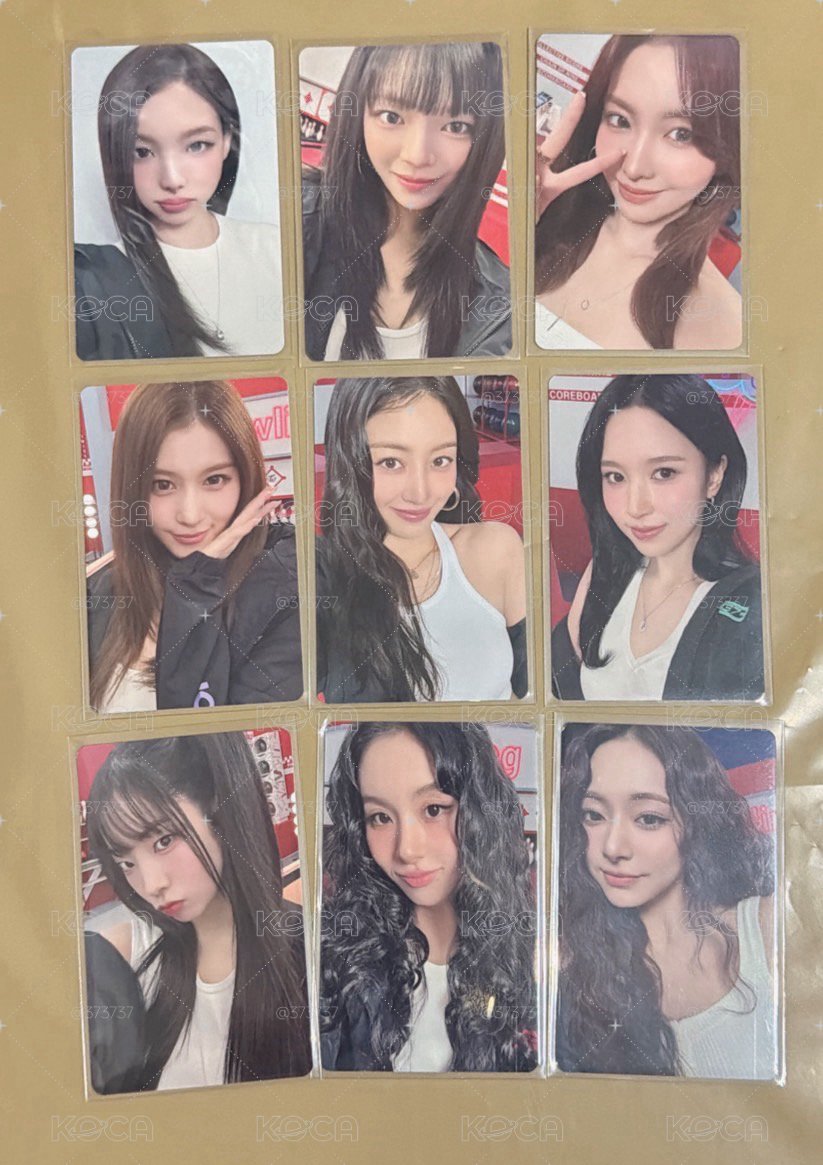 TWICE 新國立滿額卡一套 
