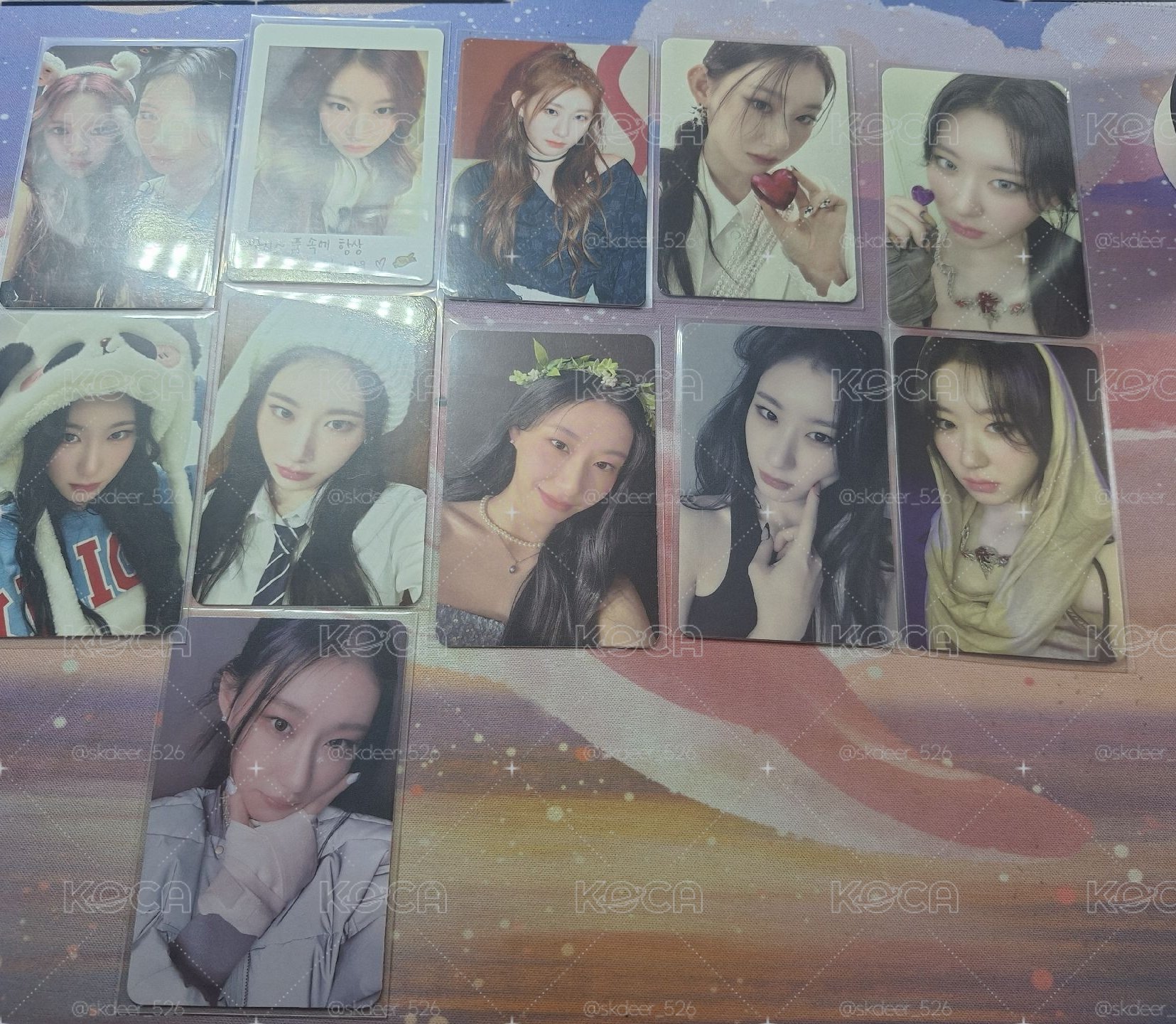 itzy彩領小卡盤