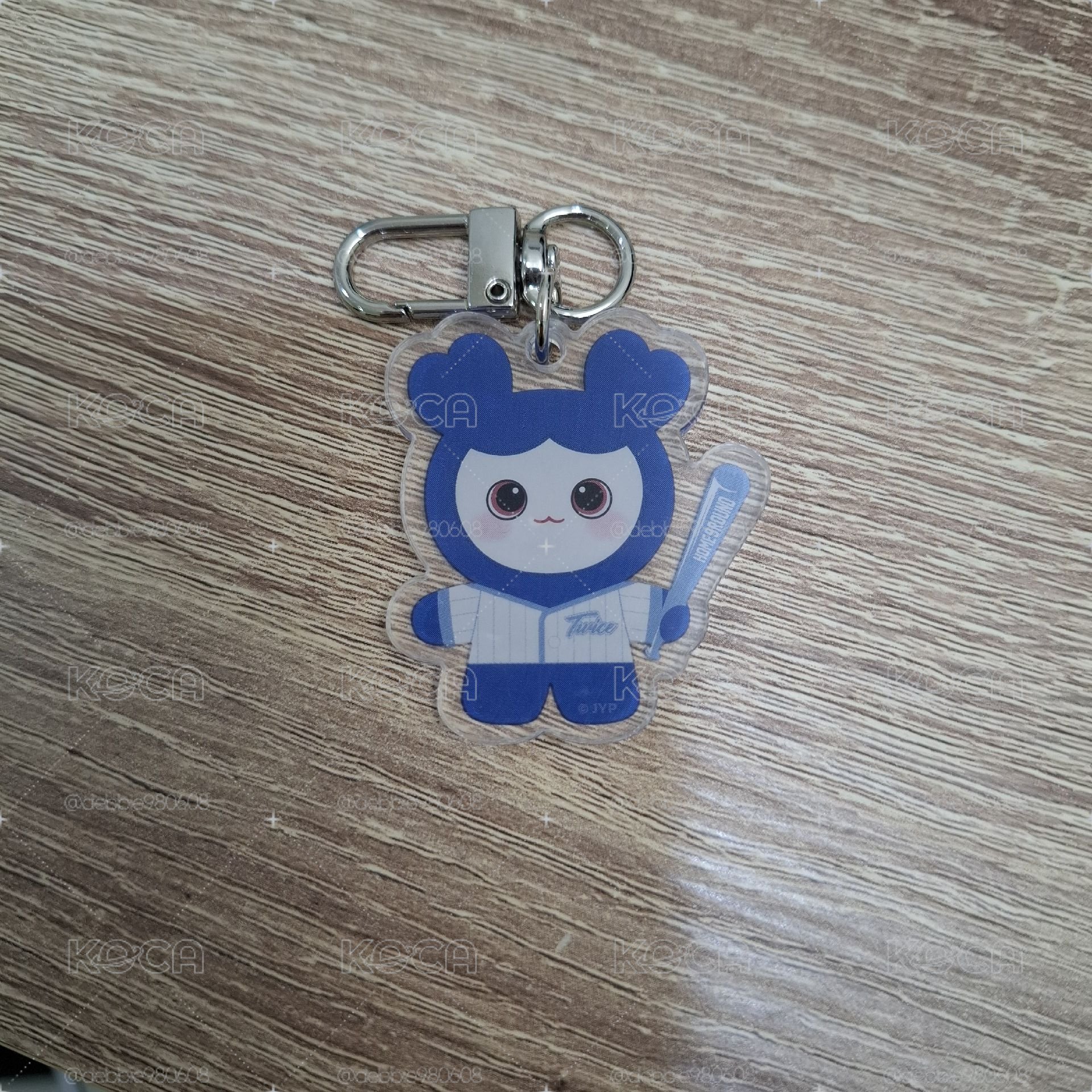 九週年棒球娃鑰匙扣 新國立工作坊娃