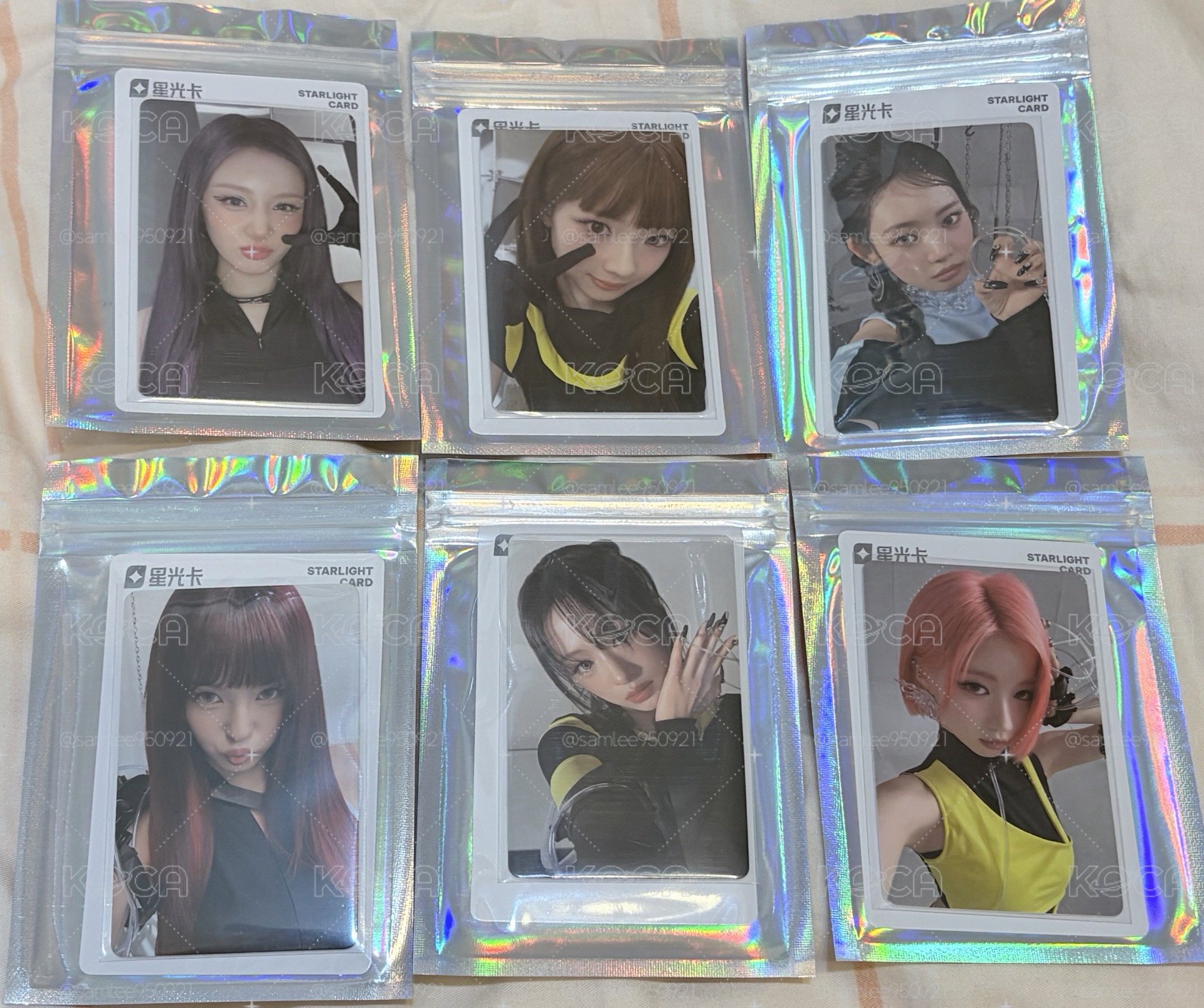 「現貨」BM CHOOM 2星星光卡 全成員